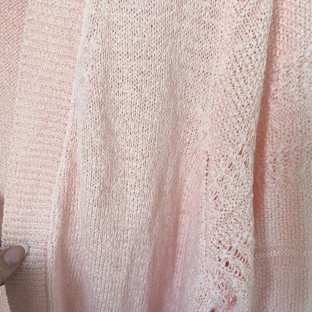 Torrid Duster Open Front Stitch Detail Cardigan Size 1X - Picture 11 of 14